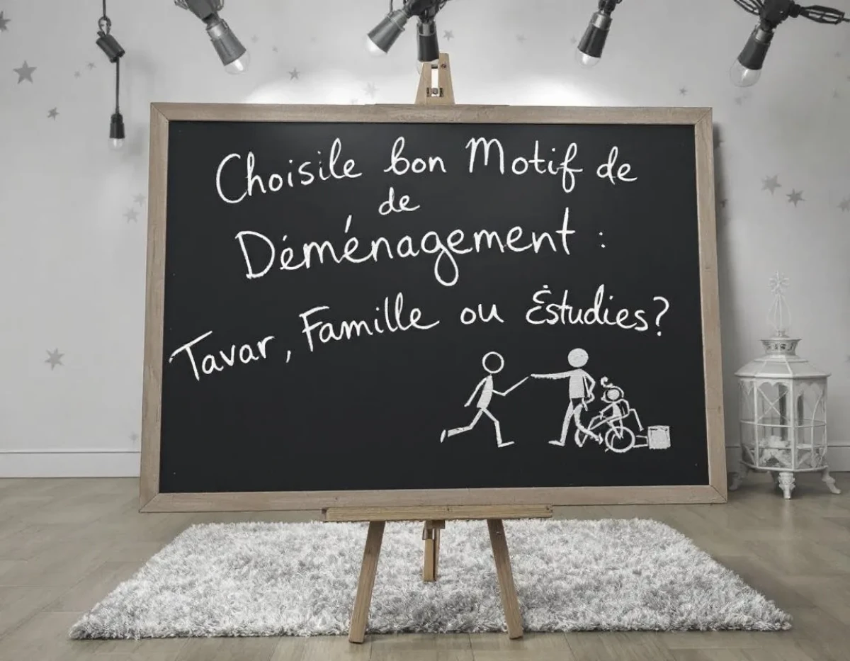 Choisir le Bon Motif de Déménagement : Travail, Famille ou Études?